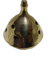 3 Inch Metal Incense Burner Brass
