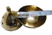 3 Inch Metal Incense Burner Brass