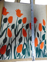 Floral Printed Jute Hand Bag(12