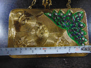 Indian Vintage Brass golden Purse