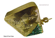 Indian Vintage Brass golden Purse