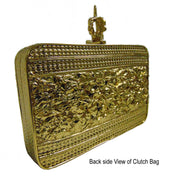 Indian Vintage Brass golden Purse