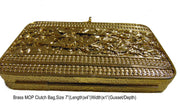 Indian Vintage Brass golden Purse