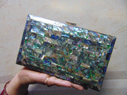 Abalone-Rainbow MOP Clutch Bag