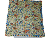 Assorted paisley print pure Silk square scarf