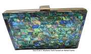 Abalone-Rainbow MOP Clutch Bag
