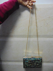 Abalone-Rainbow MOP Clutch Bag