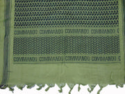 commondo text Arafat Scarf