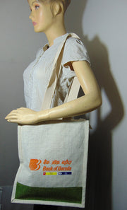 Digital Print Jute  Tote Bag