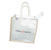 Jute canvas tote Bag