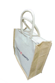 Jute canvas tote Bag