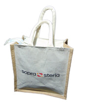 Jute canvas tote Bag