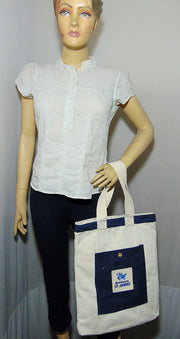 Textile print Canvas Crossbody Bag