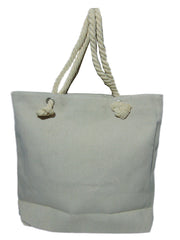 Mandla print Pattern Canvas Beach bag