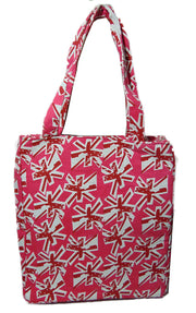 uk print Pattern Canvas Beach bag