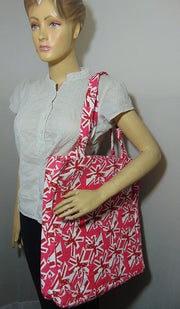 uk print Pattern Canvas Beach bag