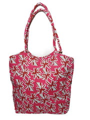 uk print Pattern Canvas Beach bag