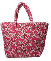 uk print Pattern Canvas Beach bag