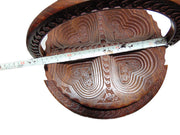 heart shape Round shape Wood Collapsible Basket