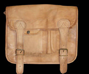 LEATHER CROSSBODY LAP TOP BAG