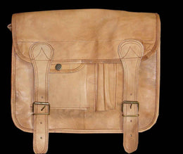 LEATHER CROSSBODY LAP TOP BAG