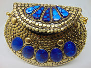 Golden Sling bag Girl party clutch