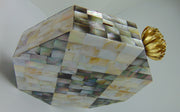 Octagonal Box Clutch Women Shell