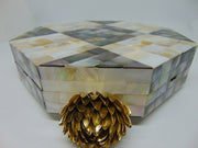 Octagonal Box Clutch Women Shell