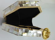Octagonal Box Clutch Women Shell