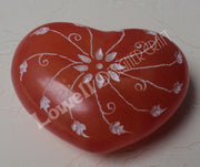 ITALIAN STONE PAPER WEIGHT HEART