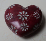 SOAP STONE PAPER WEIGHT HEART