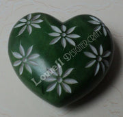 SOAP STONE PAPER WEIGHT HEART