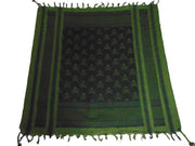 Skulls Crossed Swords shemagh Arab Scarf