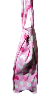 Heart print canvas Beach bag Tote Bag
