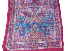 Women's elephant paisley Print Silk Scarf