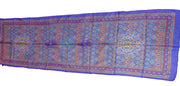 zeometric Print long Silk Scarf