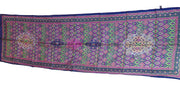 zeometric Print long Silk Scarf