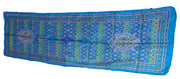 zeometric Print long Silk Scarf