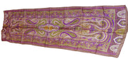 Temple design Print long Silk Scarf