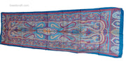 Temple design Print long Silk Scarf