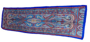Temple design Print long Silk Scarf