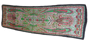 Pot paisly design Print long Silk Scarf