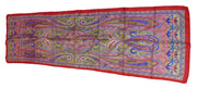Pot paisly design Print long Silk Scarf