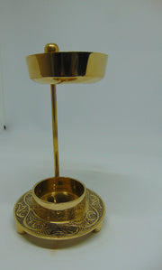 Brass Frankincense Incense Burner and Censer Holder
