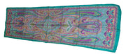 Pot paisly design Print long Silk Scarf