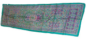Geometric design Print long Silk Scarf