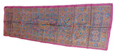 Geometric design Print long Silk Scarf