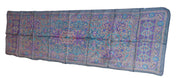 Geometric design Print long Silk Scarf