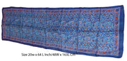 Mix design Print long Silk Scarf