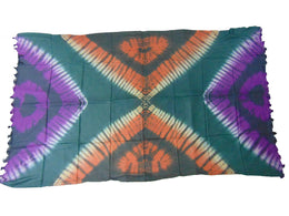 Tie Dye sarong skirt beach  pareo